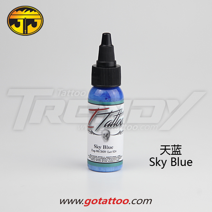 爱酷色料2代1oz 天蓝 Sky Blue